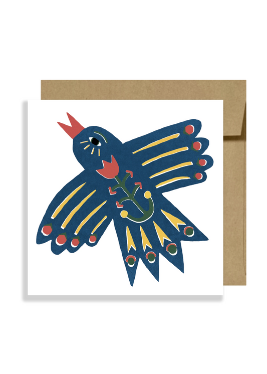 Messenger Bird Card