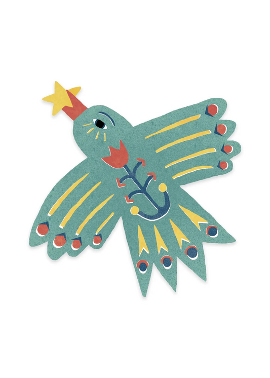 Star Bird Sticker