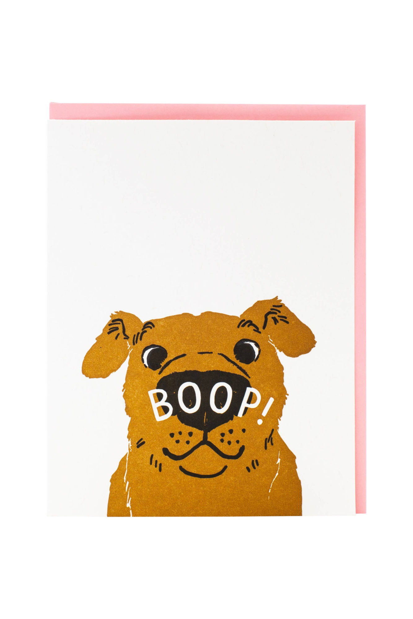 Nose Boop Dog Friendship Card