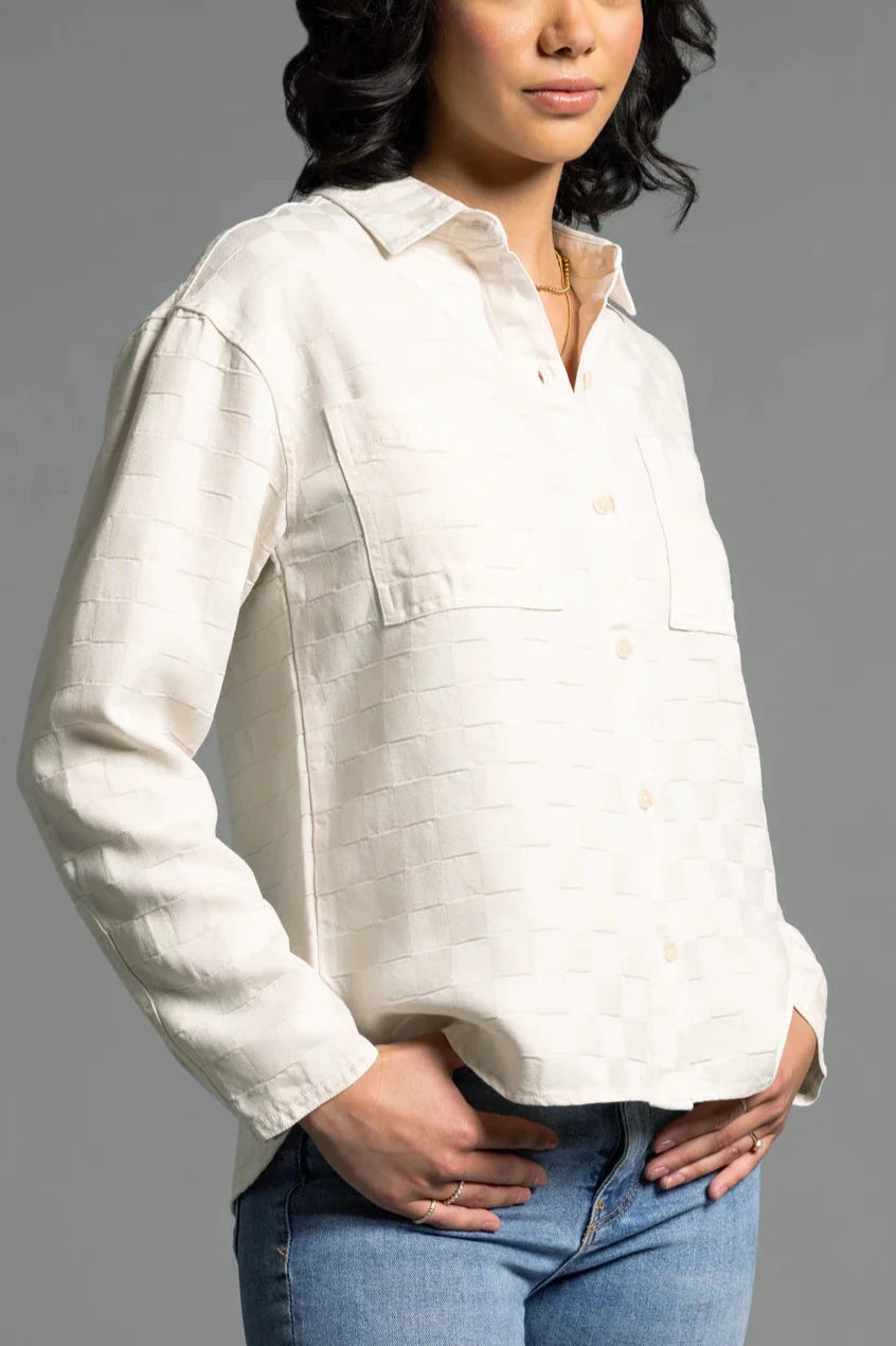 The Adoria Shirt | Cream