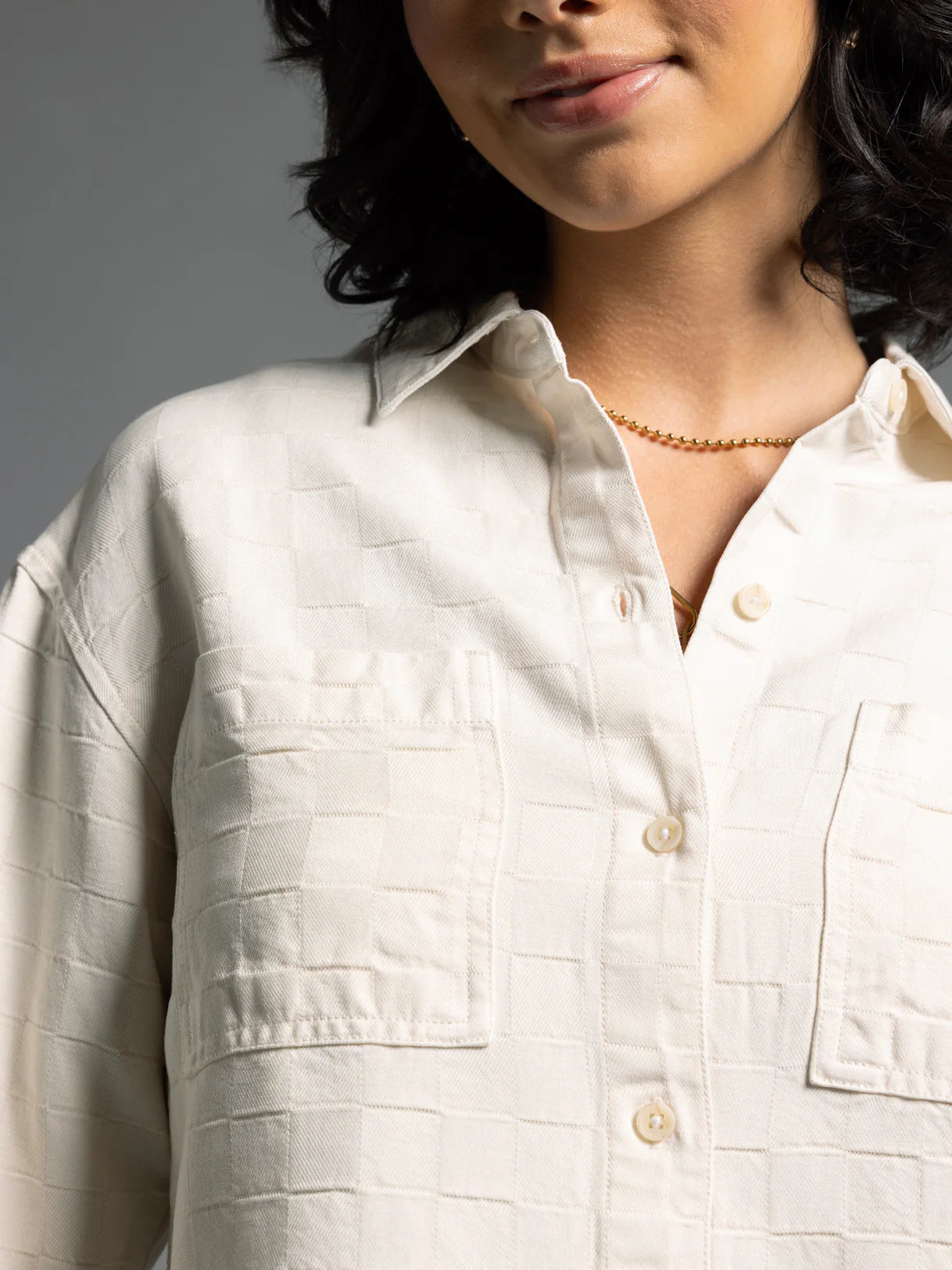 The Adoria Shirt | Cream