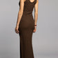 The Twila Maxi Dress | Chocolate
