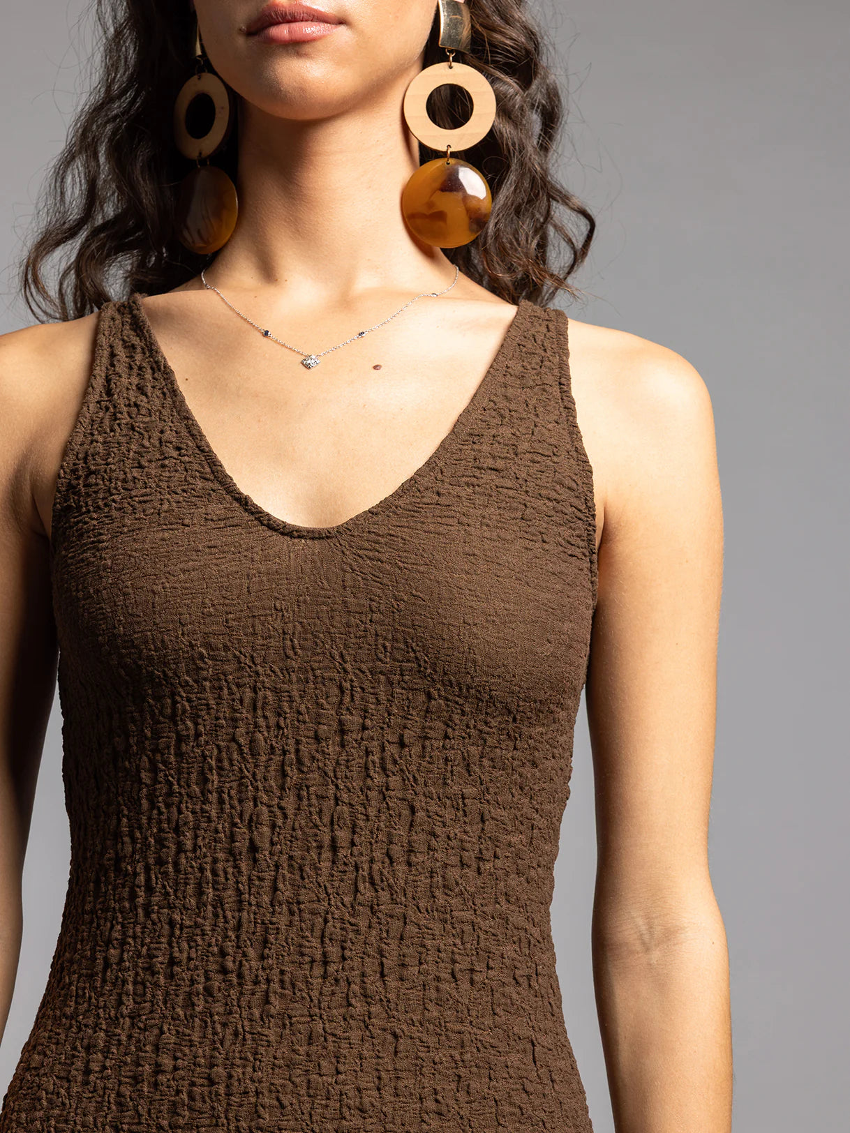The Twila Maxi Dress | Chocolate