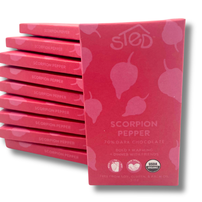 Mini Chocolate Bar | Scorpion Pepper