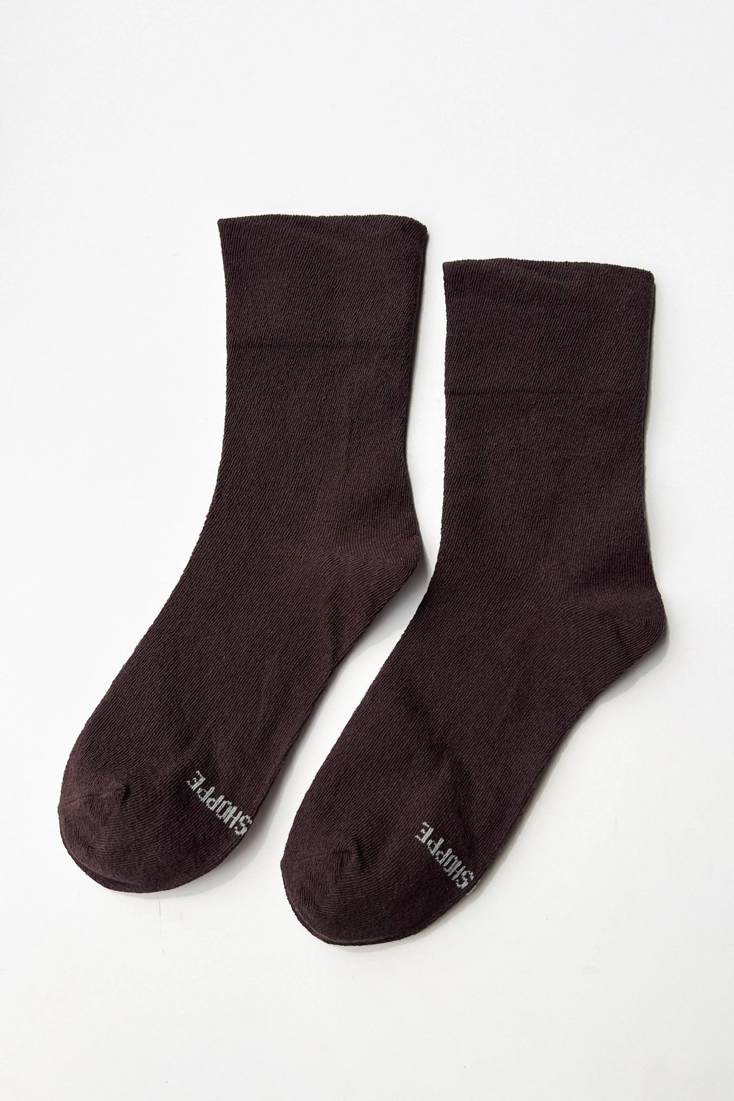 Breezy Sneaker Socks | Dark Cacao