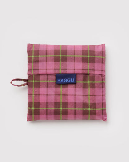 Big BAGGU | Azalea Pink Tartan