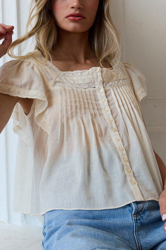Posie Pintuck Blouse