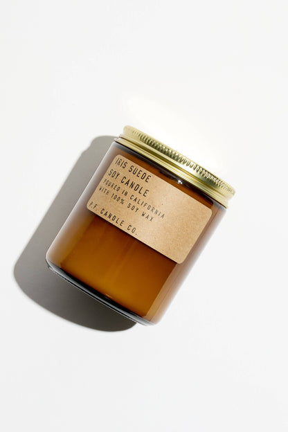 Iris Suede Standard Candle