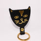 Cat Key Fob: Black