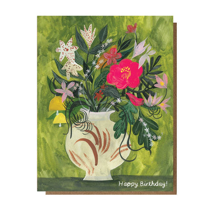 Happy Birthday Wildflowers Greeting Card
