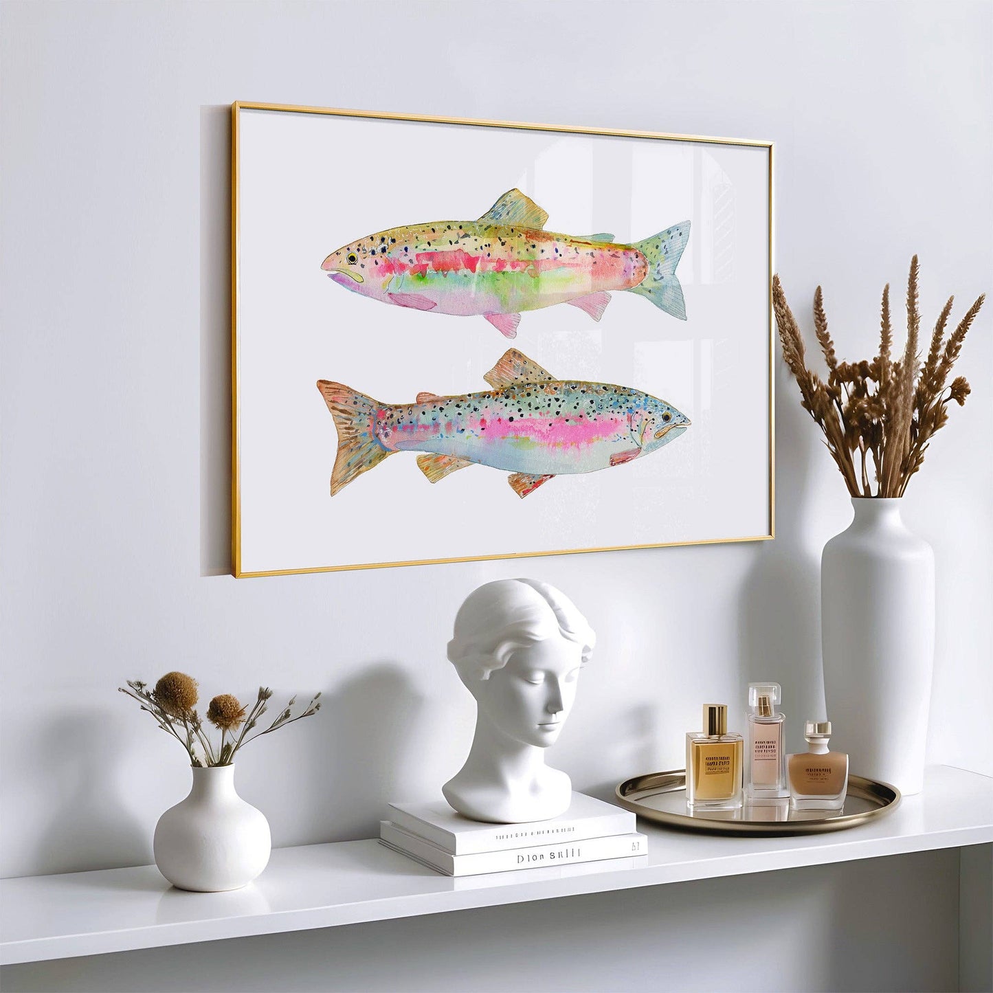 Rainbow Trout Print | 8 x 10