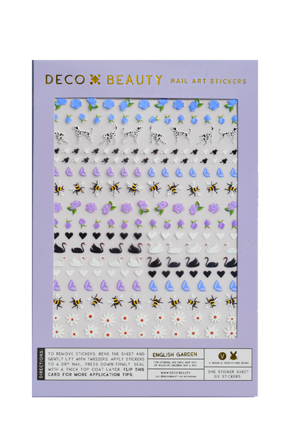 Nail Art Stickers | English Garden