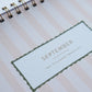 2026 Desktop Planner | Block Print Stripe