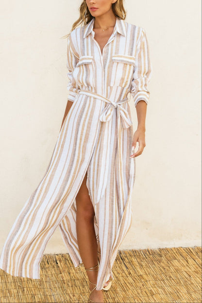 Shake Ya Pampas Shirt Dress