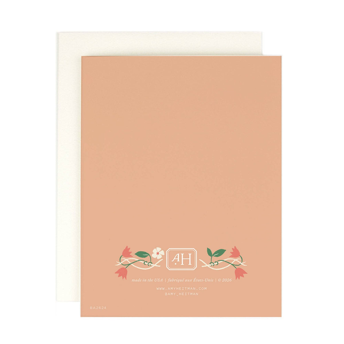 Welcome Little Blossom Baby Card
