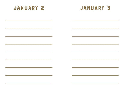 Mini One Line a Day | Rose Velvet