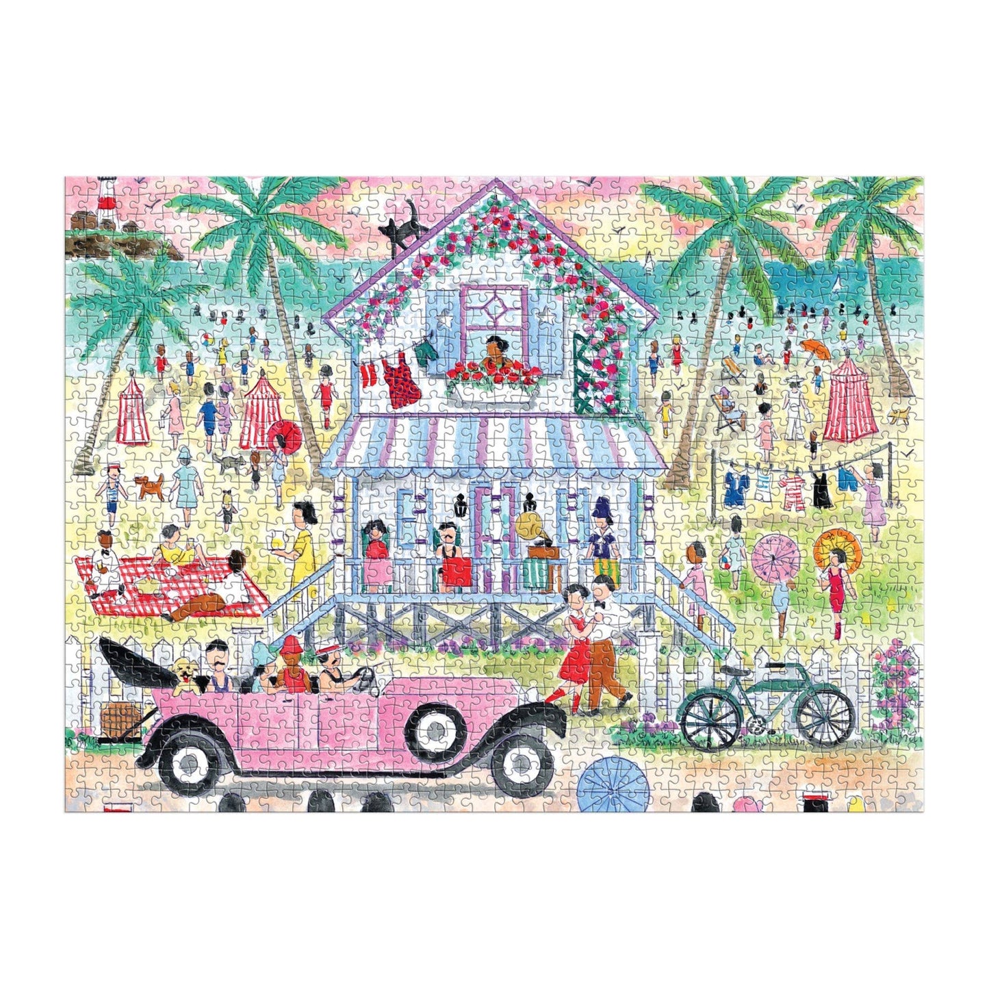 Roaring 20s Beach House | 1000 Piece Puzzle