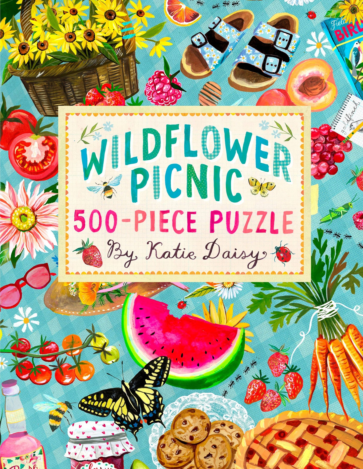 Wildflower Picnic By Katie Daisy | 500 Piece Puzzle