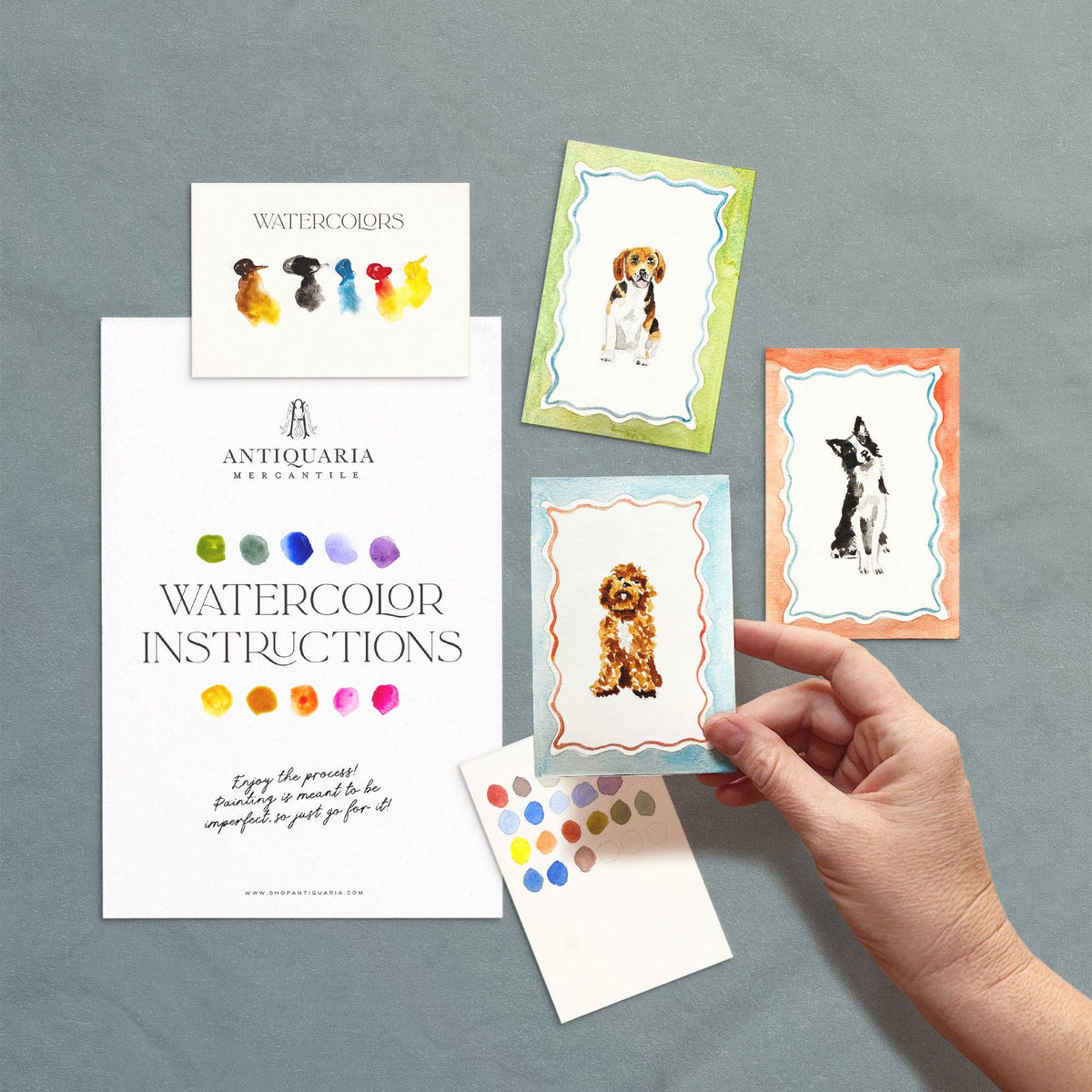 Mini Watercolor Kit | Dogs