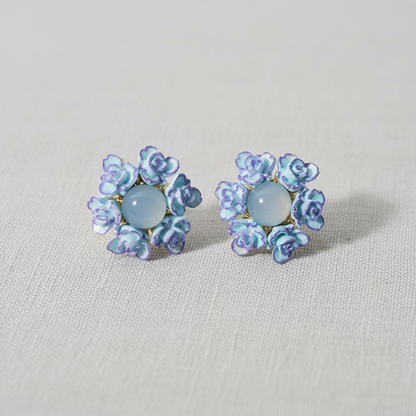 Frosting Floral Studs