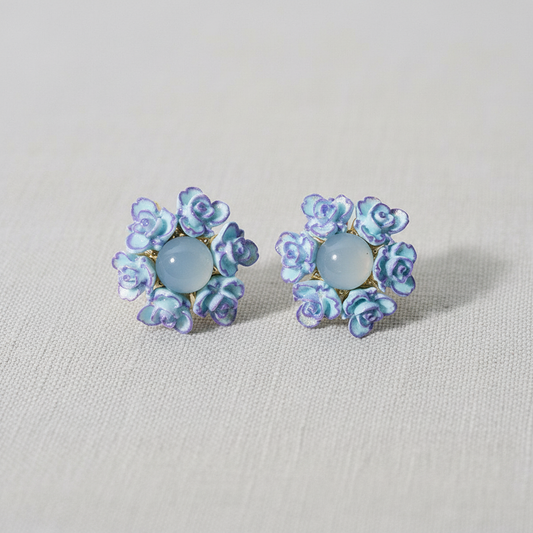 Frosting Floral Studs