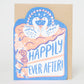 Wedding Congrats Die-cut Greeting Card