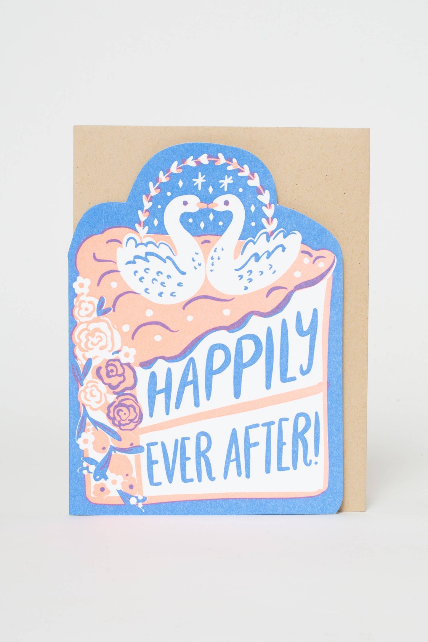 Wedding Congrats Die-cut Greeting Card