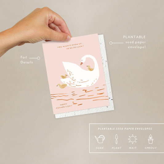 Mama Swan Mother's Day Card