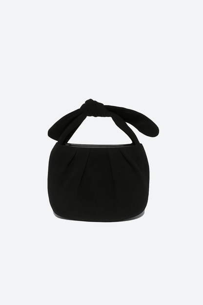 Destiny Knot Handle Bag | Black