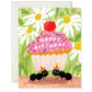 Ant Cupcake Birthday Card