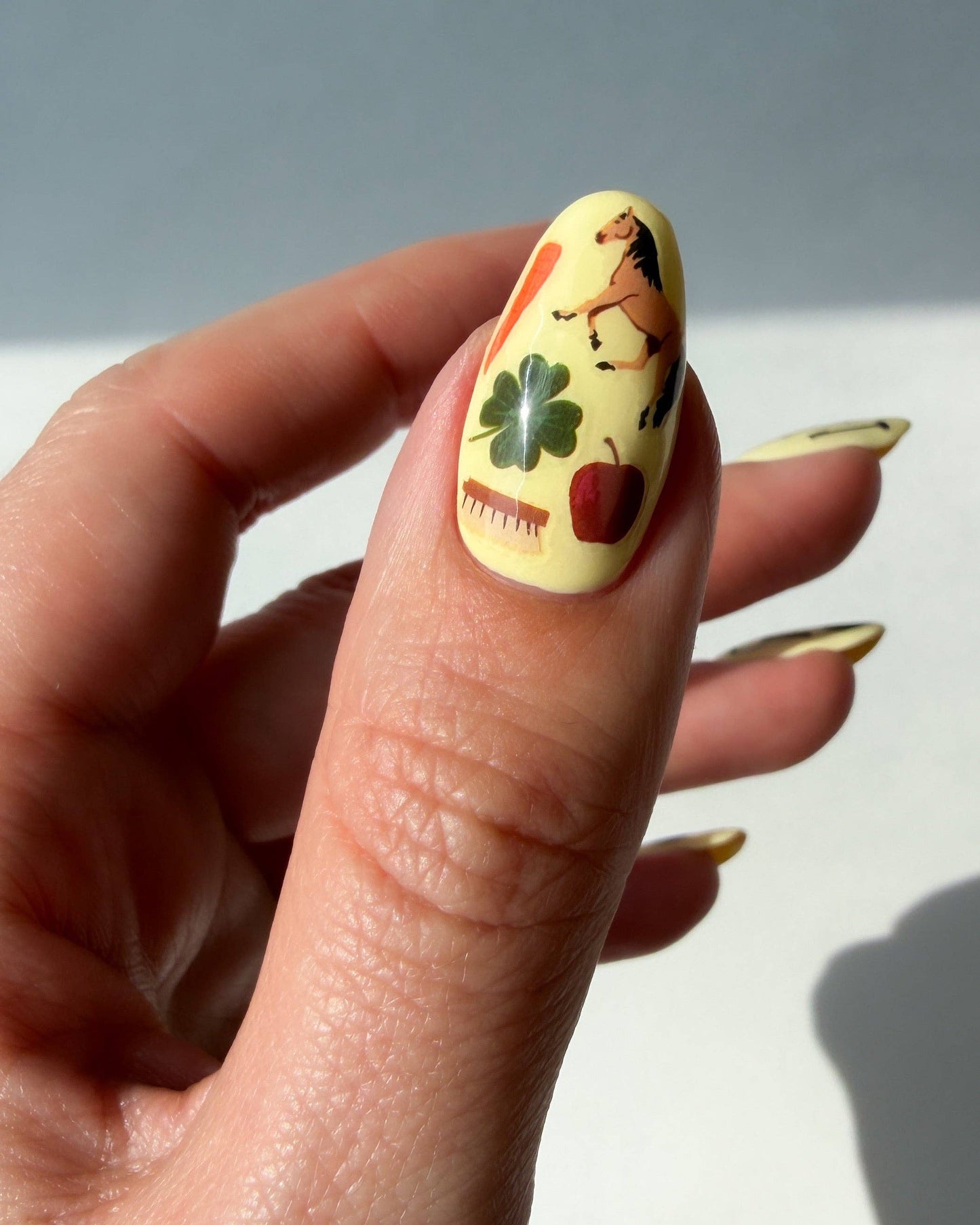 Nail Art Stickers | Horse Girl