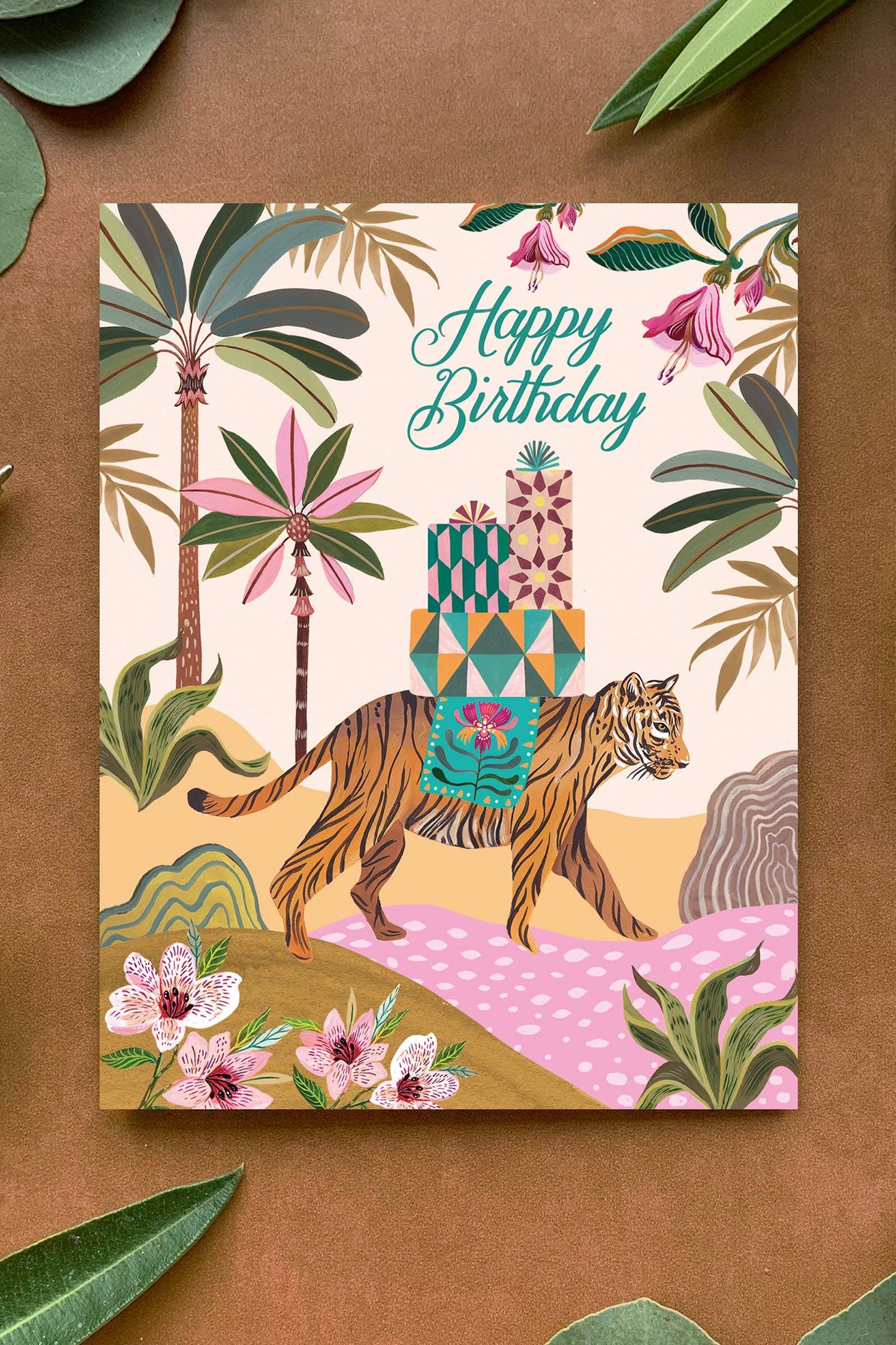 Tiger Birthday Card