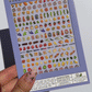 Nail Art Stickers | Charcuterie