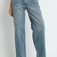 Low Rise Slouchy Denim | Medium Wash