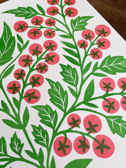 Garden Series Print | Cherry Tomato