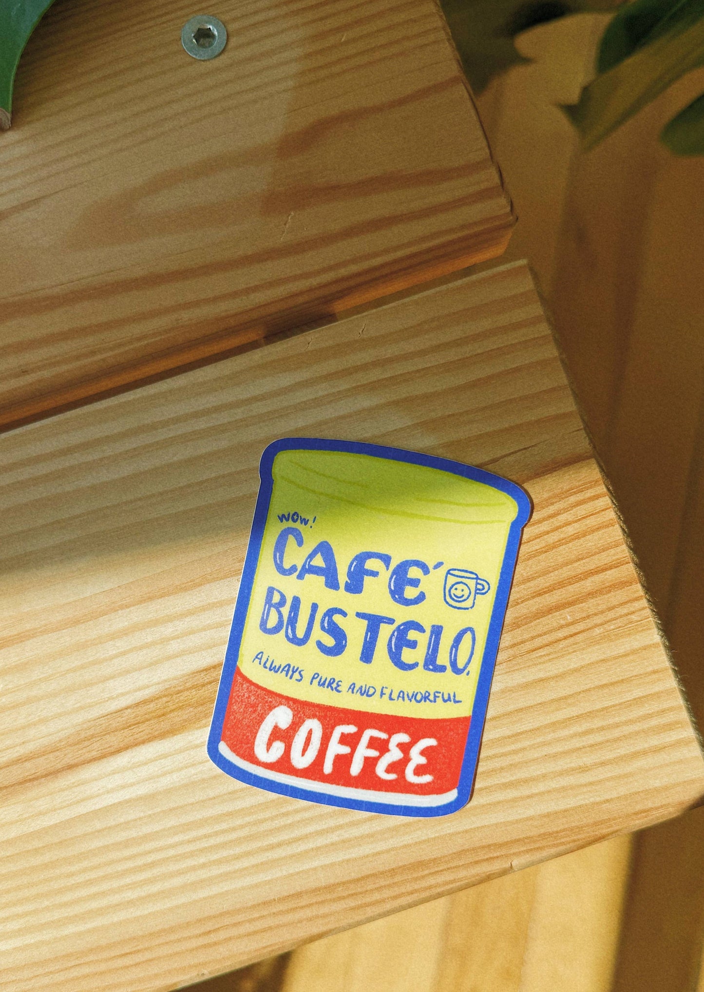 Coffee Tin Sticker