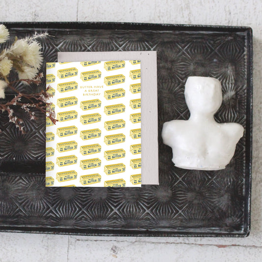 Butter Birthday Card