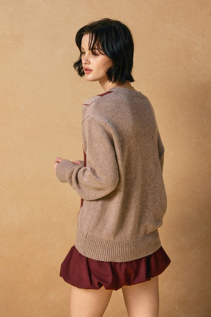 Maplewood Argyle Sweater