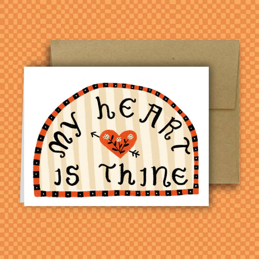 My Heart is Thine Card