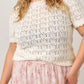 Crochet Sweater Tee | Extended