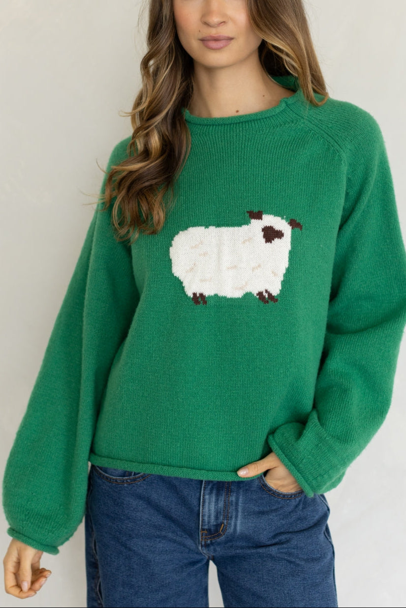 Sheep Sweater | Green