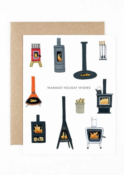 Warmest Wishes Stoves Card