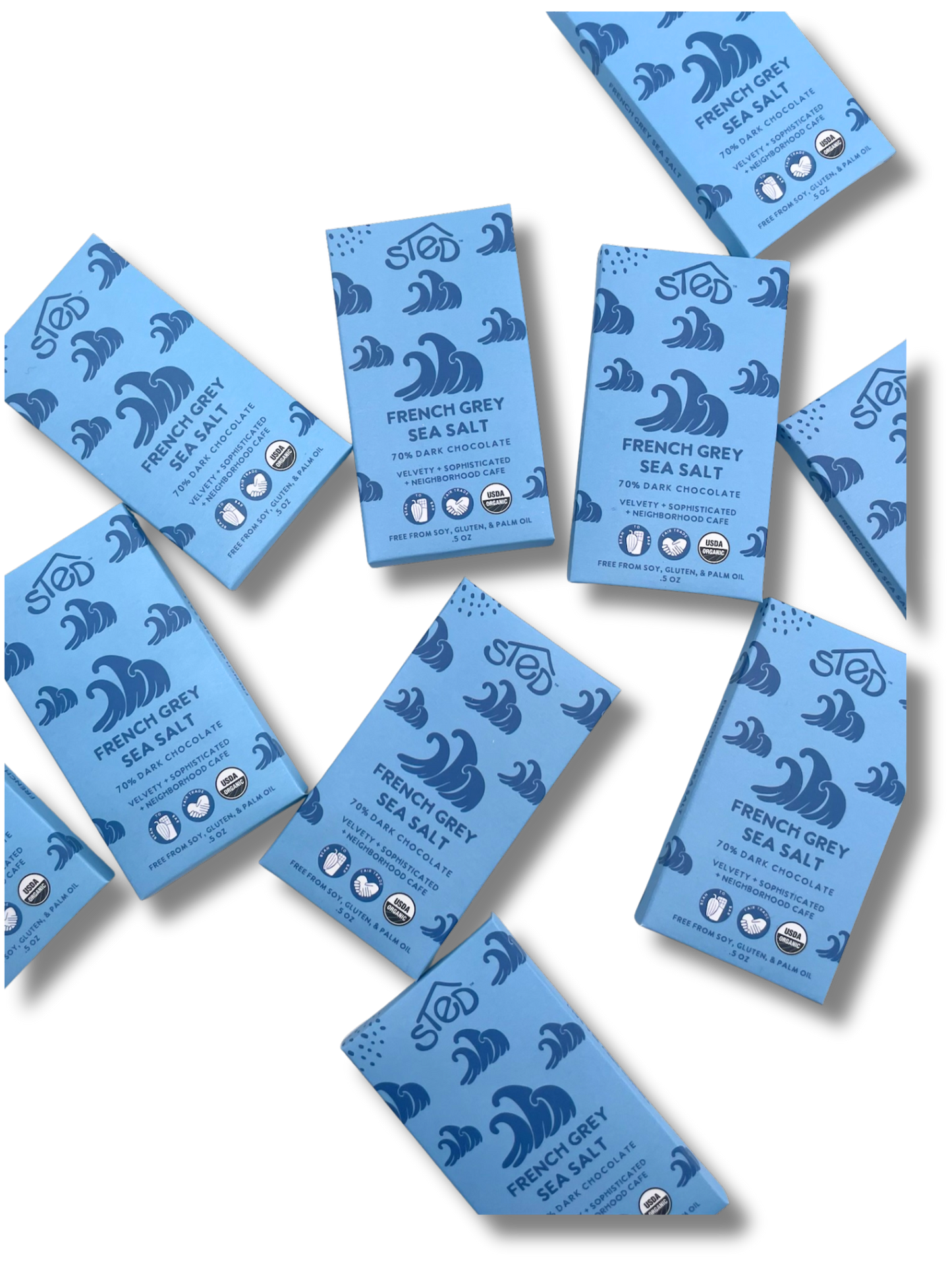 Mini Chocolate Bar | French Grey Sea Salt