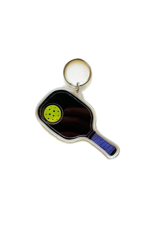 Pickleball Shaker Keychain