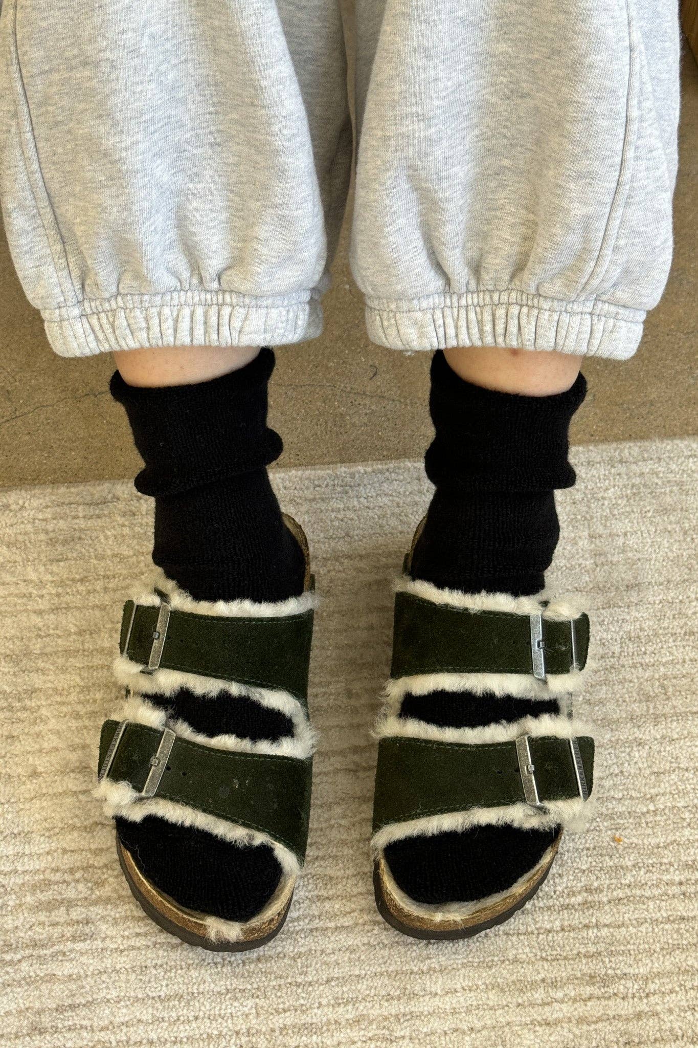 Cloud Socks | Muted Sage