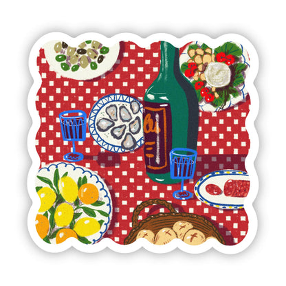 Elegant Picnic Sticker