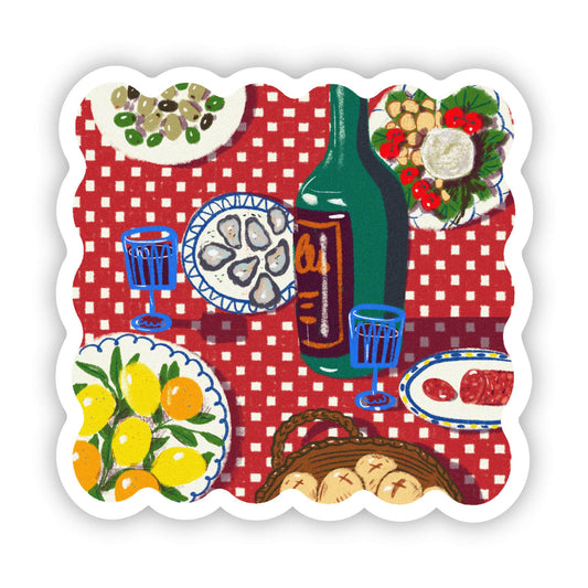 Elegant Picnic Sticker