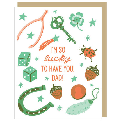 Lucky Charms Dad Card
