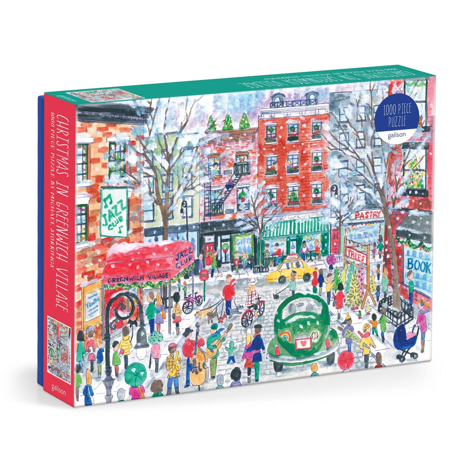 Christmas in Greenwich Village | 1000 Piece Puzzle