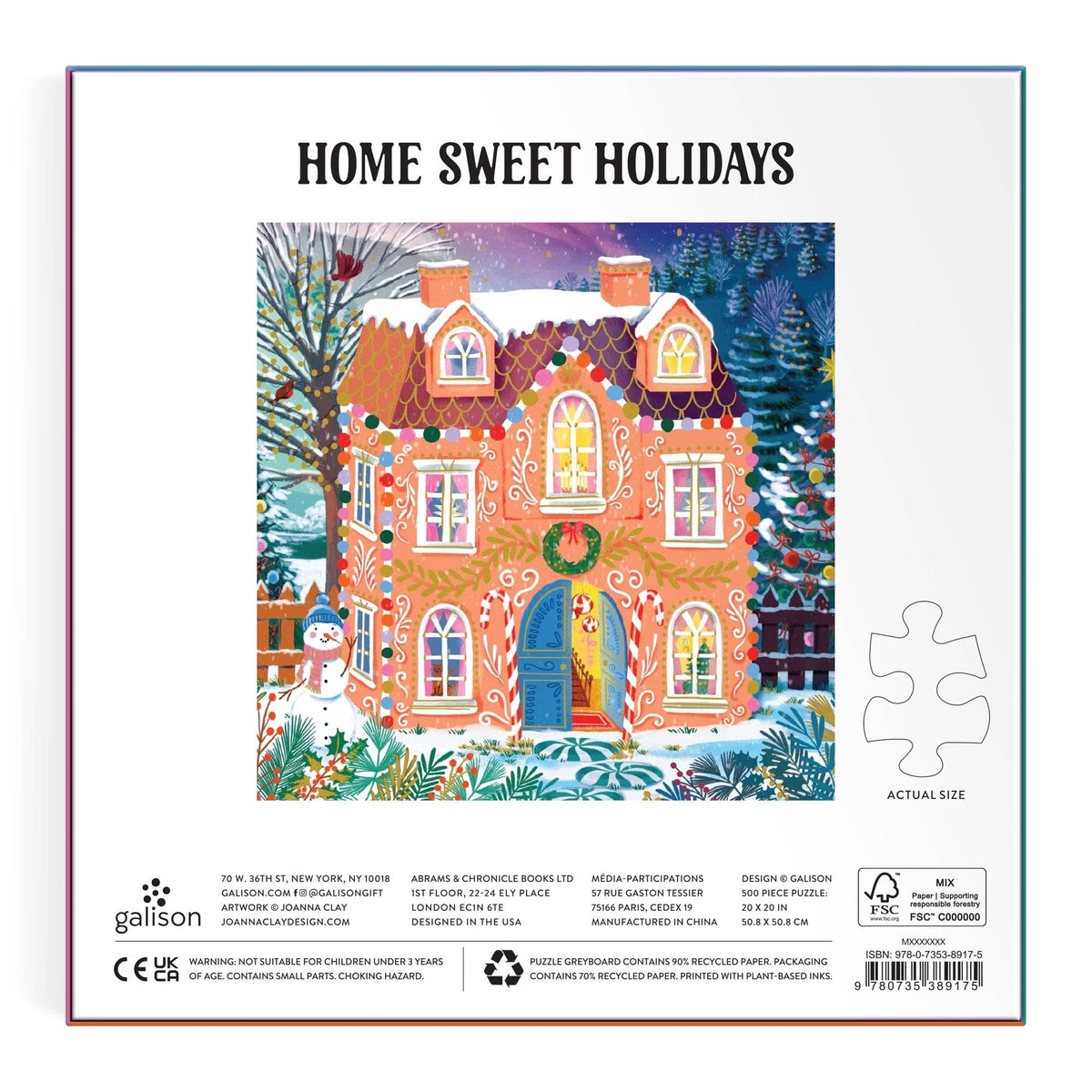 Home Sweet Holidays | 500 Piece Puzzle
